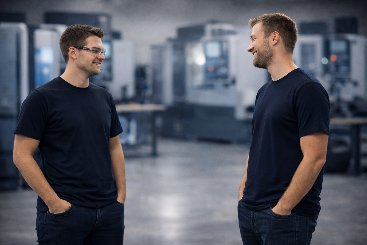 Mitarbeiter von Eggers CNC