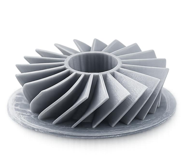 3D gedrucktes Bauteil aus Kunststoff